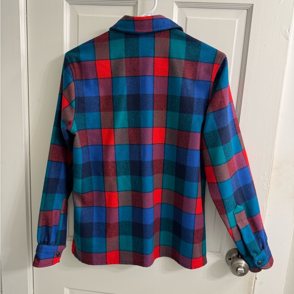 50s Pendleton Wool Flannel Button Up - image 2